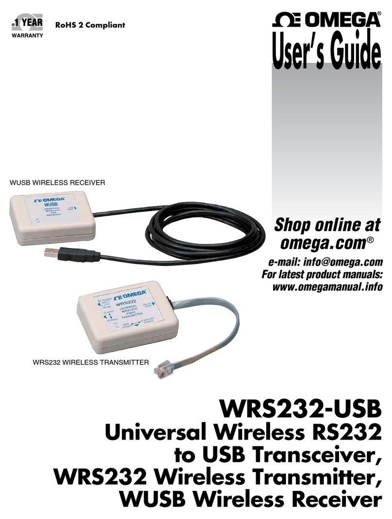 Omega WRS232-USB user guide