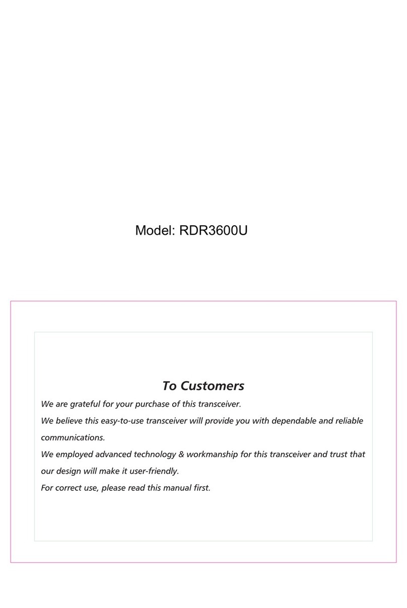 RCA RDR3600U User manual