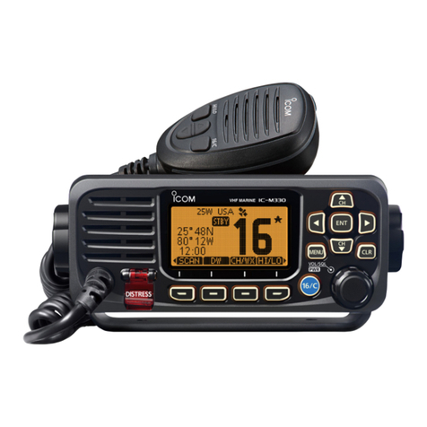 Icom M-330GE User manual