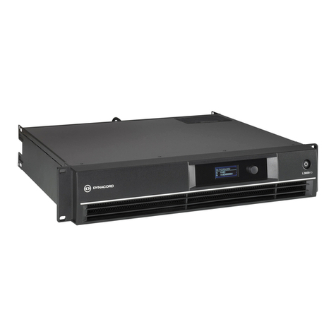 Dynacord L Series installation manual