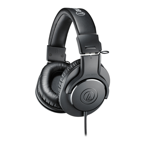 Audio Technica ATH-M20 series User manual