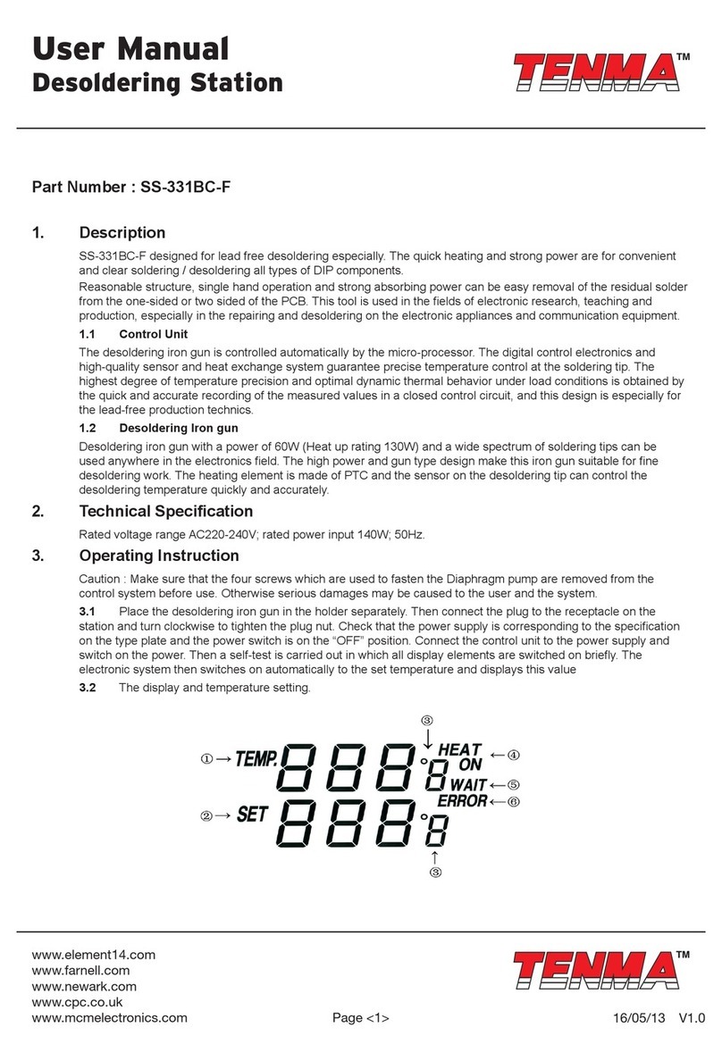 Tenma SS-331BC-F user manual