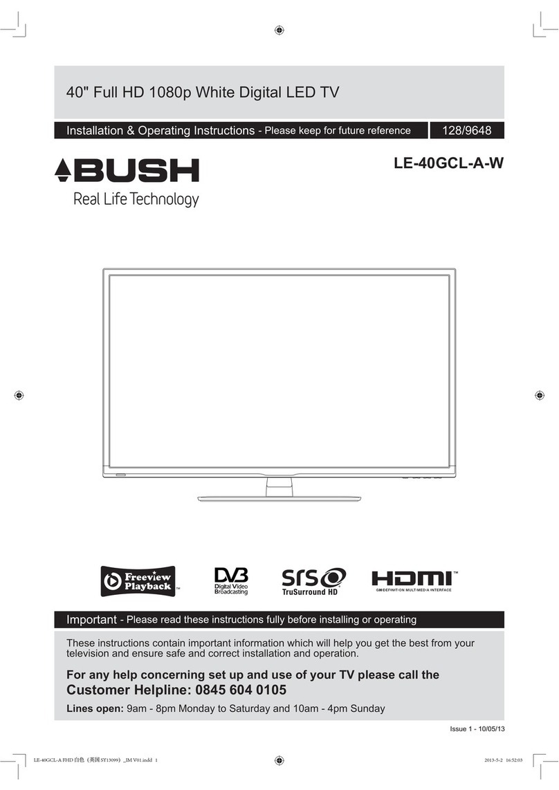Bush LE-40GCL-A-W Manual