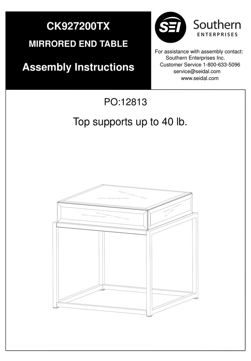 Southern Enterprises CK927200TX Assembly instructions