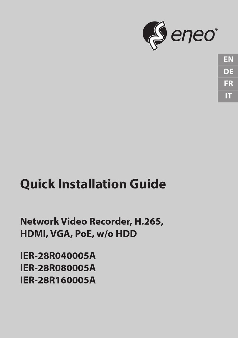 Eneo IER-28R160005A User manual