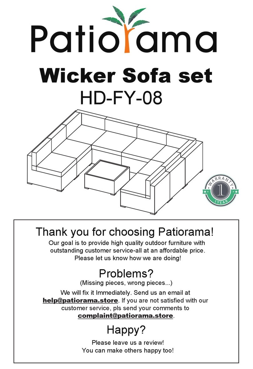 Patiorama HD-FY-08 User manual