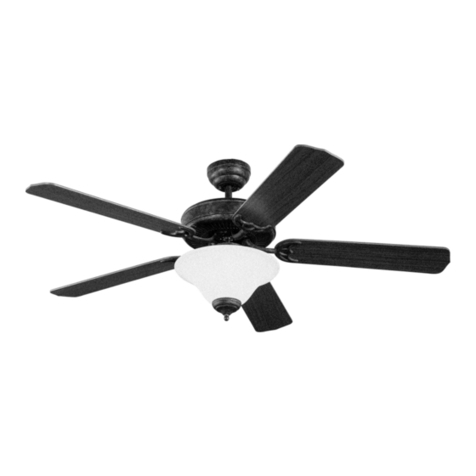 Monte Carlo Fan Company 5HS52 D-L Series Owner's guide and installation manual Monte Carlo Fan Company 5HS52 D-L Series Owner's guide and installation manual