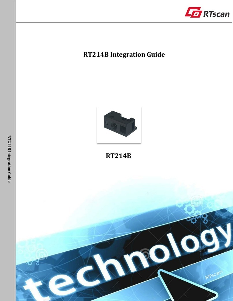 RTscan RT214B Quick setup guide