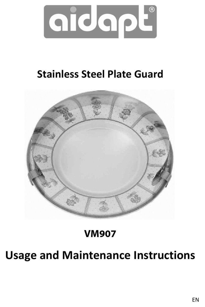 aidapt VM907 Usage and maintenance instructions