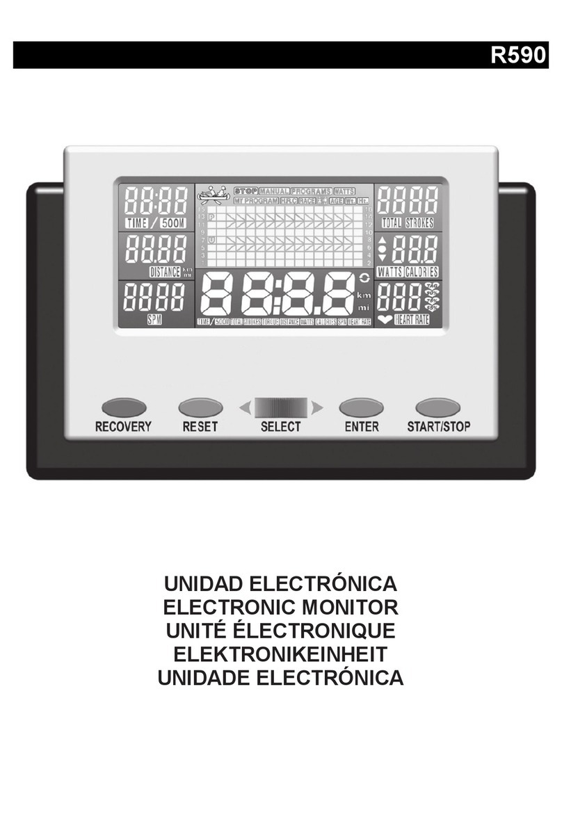 BH FITNESS R590 manual