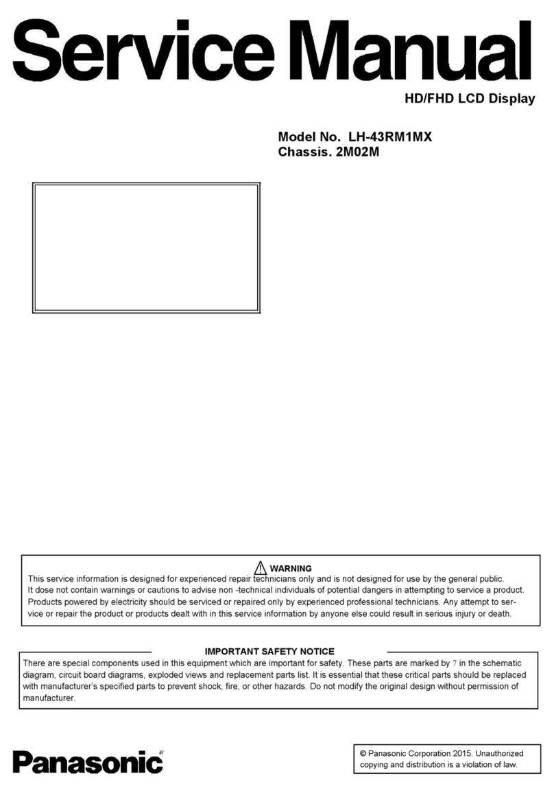 Panasonic LH-43RM1MX User manual Panasonic LH-43RM1MX User manual