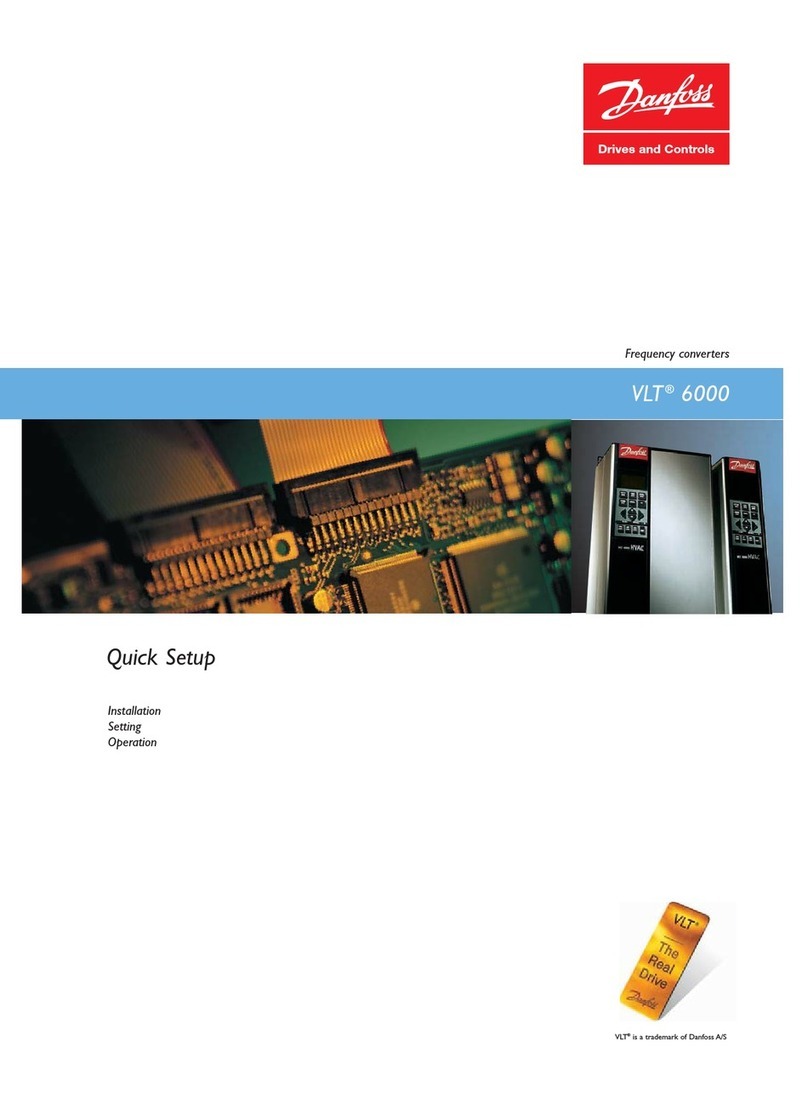 Danfoss VLT 6000 Specification sheet