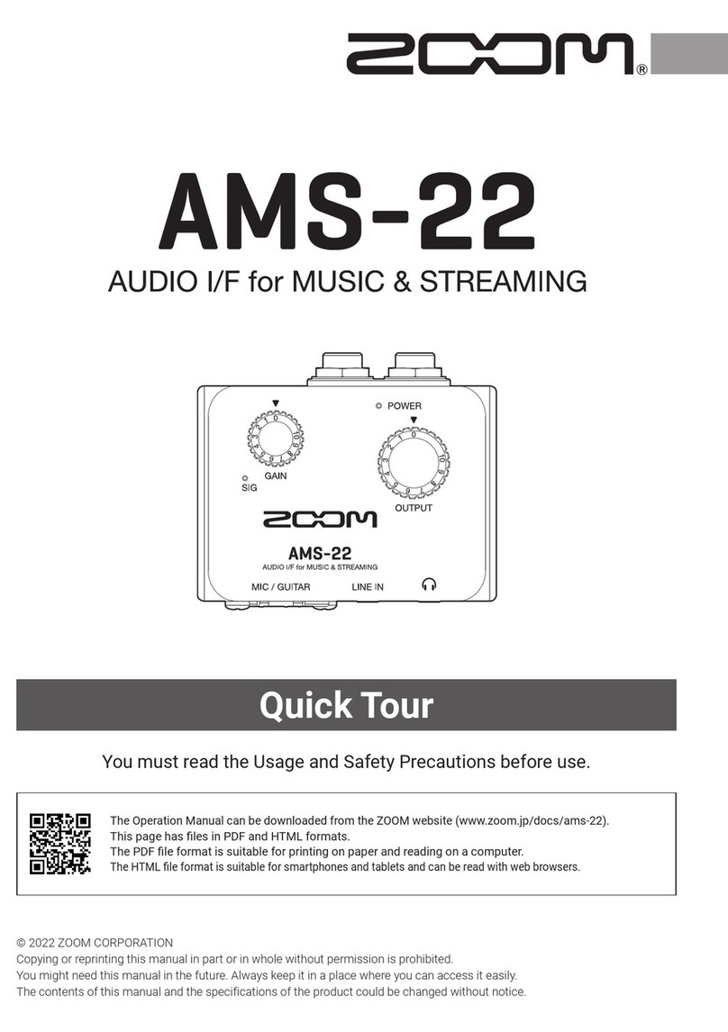 Zoom AMS-22 QuickTour