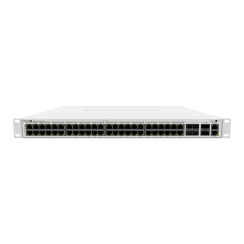 MikroTik CRS354-48P-4S+2Q+RM User manual