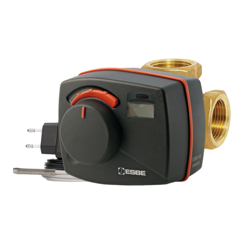 ESBE CRA210 Series User manual