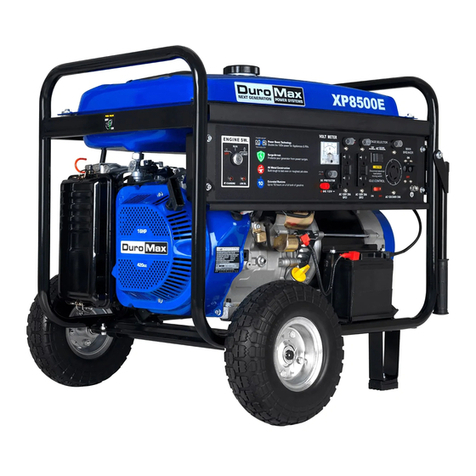 DUROMAX XP8500E user manual