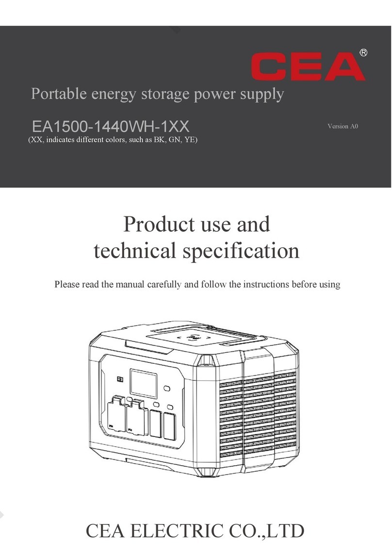 CEA EA1500-1440WH-1 Series user manual