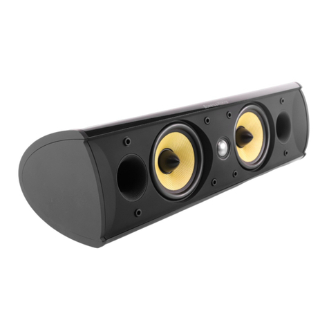 Bowers & Wilkins XTC Owner's manual and warranty