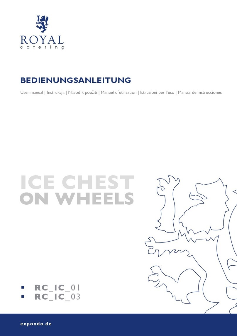 Royal Catering RC IC 01 user manual