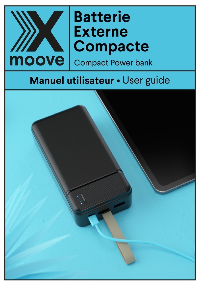 X-Moove Travel 30 000 user guide