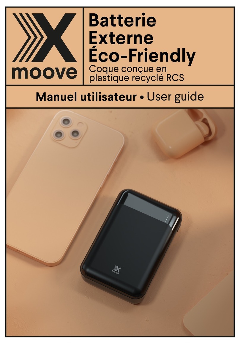 X-Moove Powereco 10 000 user guide