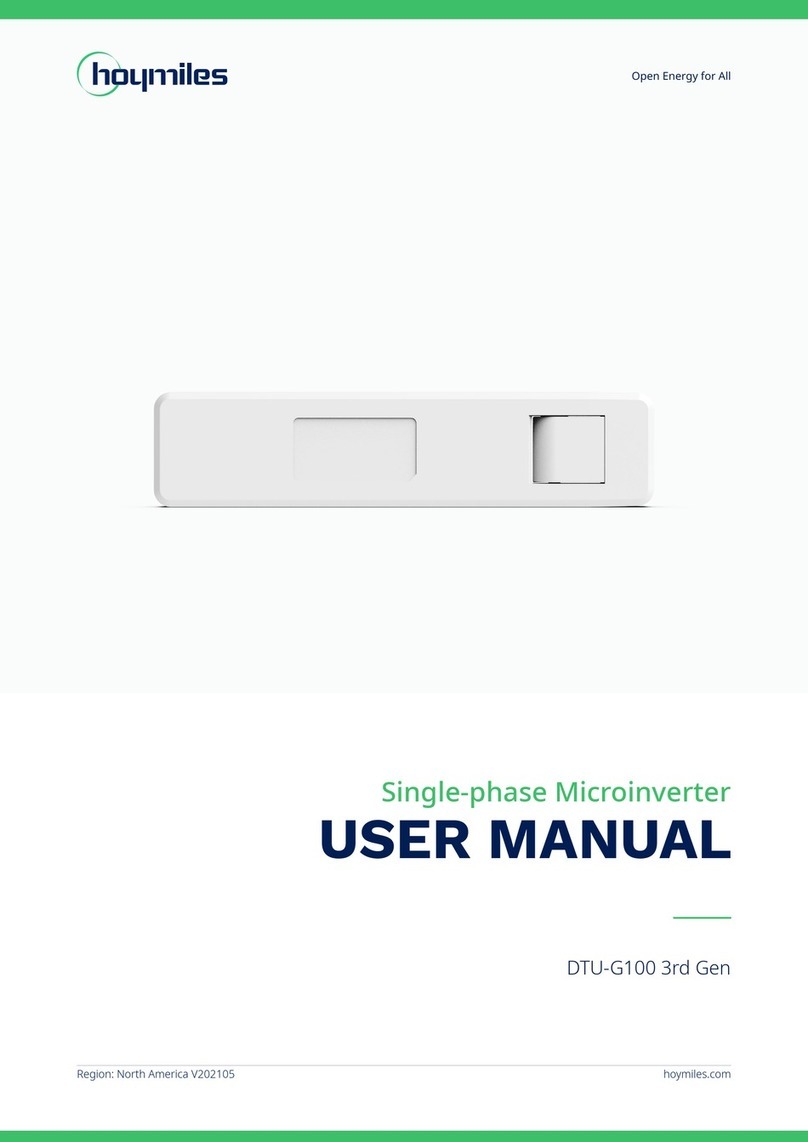 Hoymiles DTU-G100 3rd Gen user manual