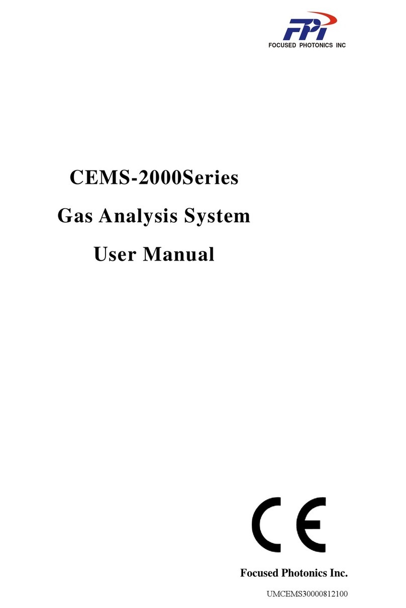 FPI CEMS-2000 Series user manual