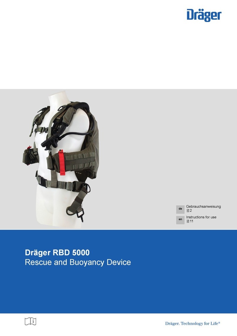 Dräger RBD 5000 Instructions for use
