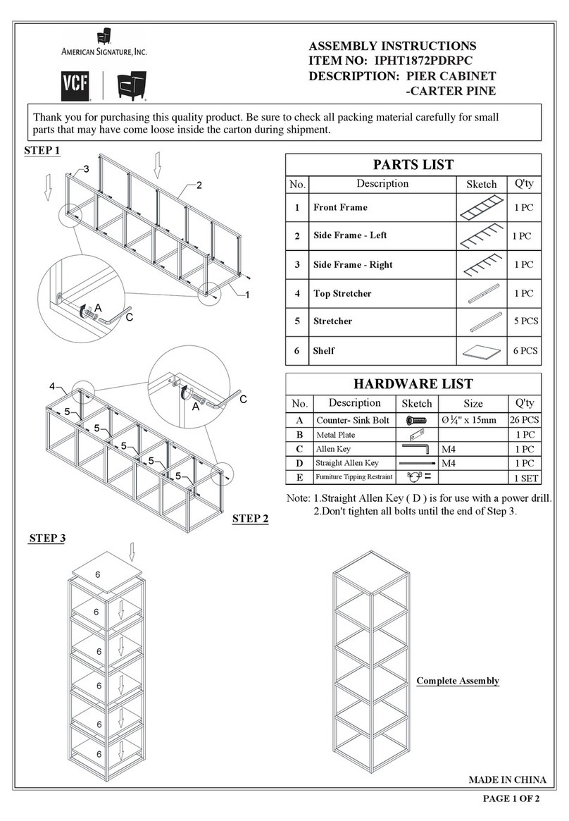 American Standard IPHT1872PDRPC Assembly instructions American Standard IPHT1872PDRPC Assembly instructions