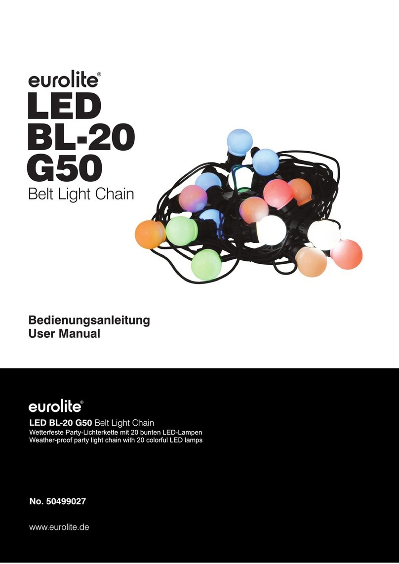 EuroLite LED BL-20 G50 User manual