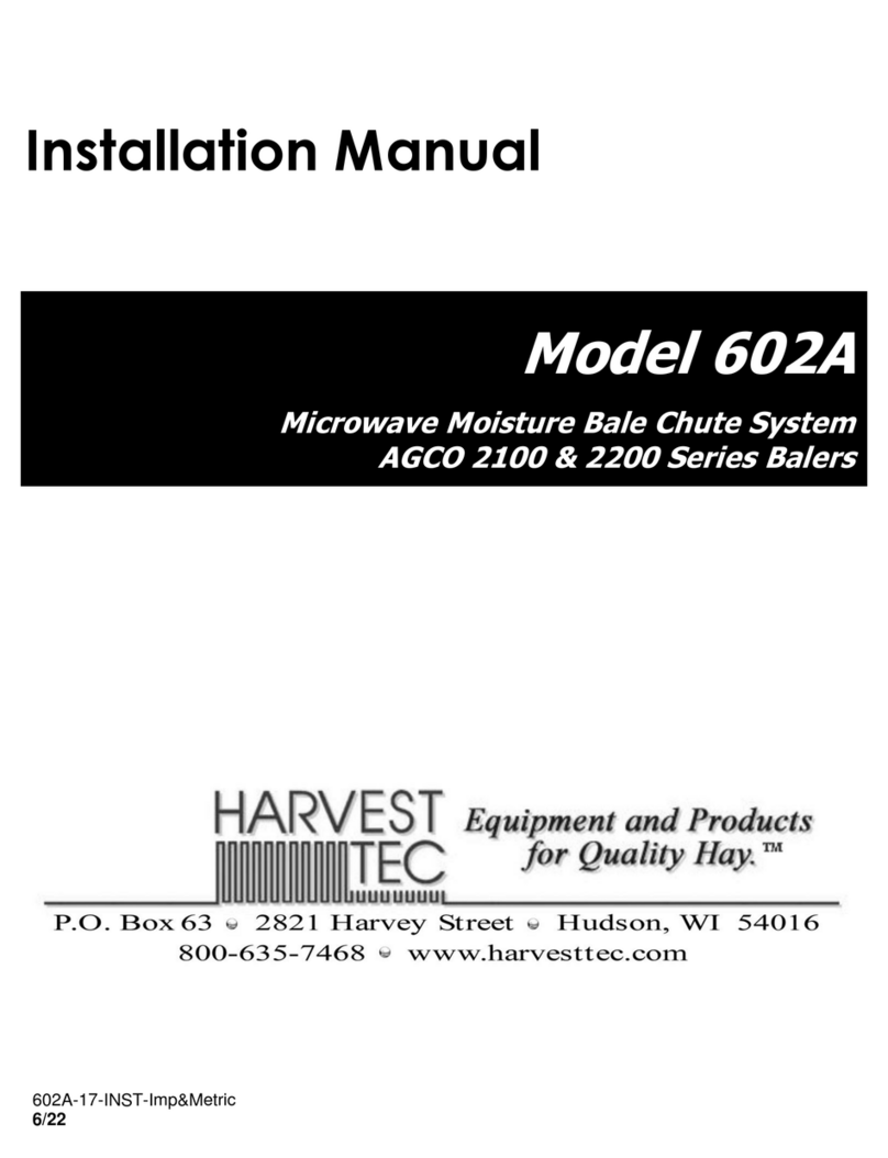 Harvest TEC 602A User manual