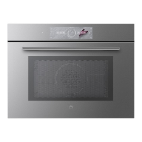 V-ZUG Miwell V600 38 User manual V-ZUG Miwell V600 38 User manual