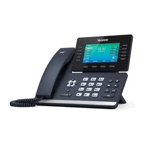 Yealink T54 User manual