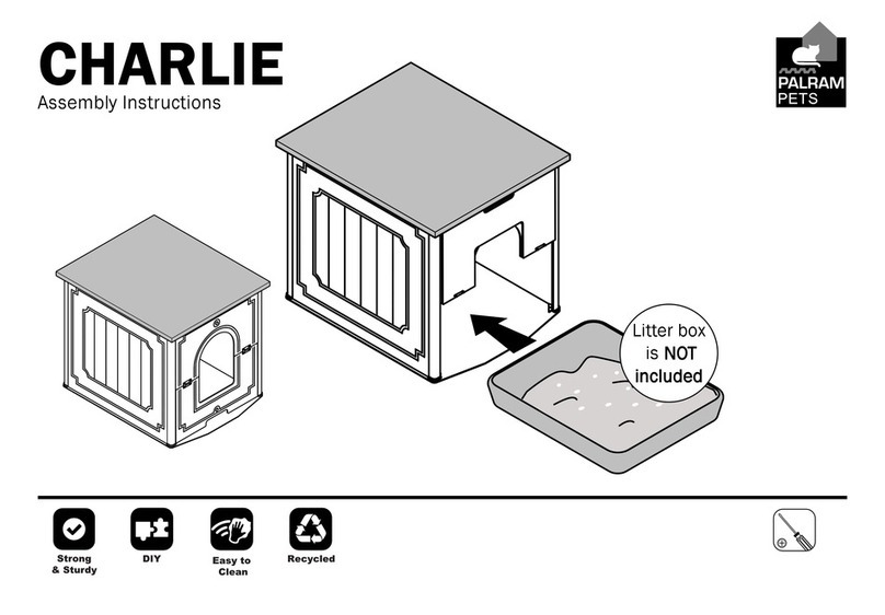 Palram CHARLIE Assembly instructions