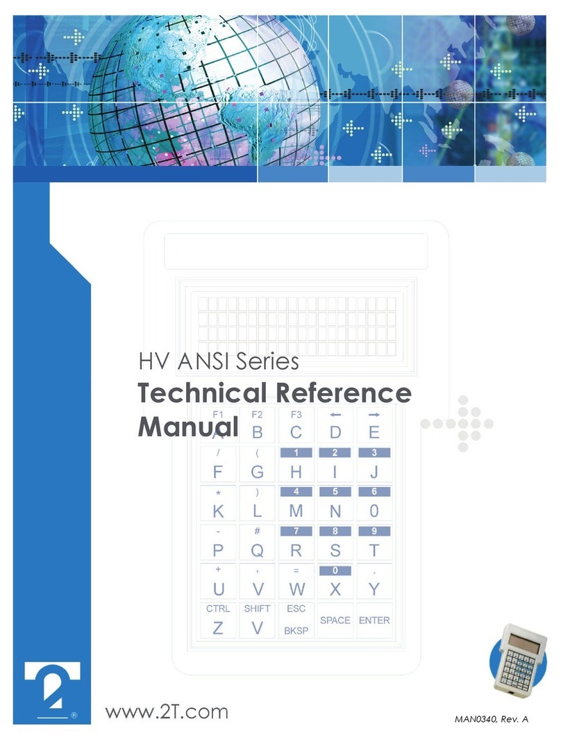 2T Technology HV ANSI Series Technical reference manual