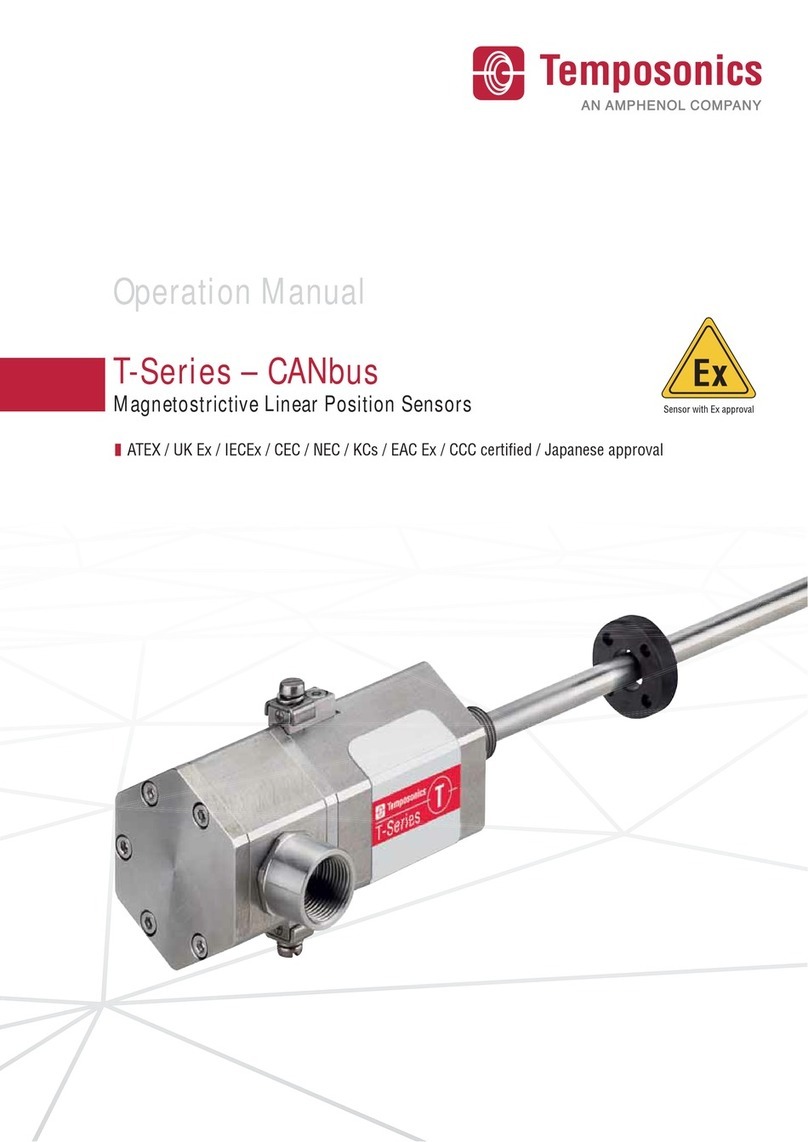 Amphenol Temposonics T Series Operation manual