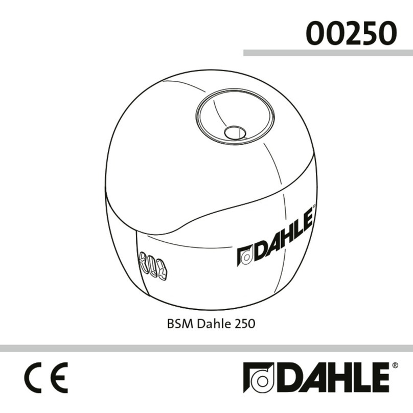 BSM Dahle 250 instructions