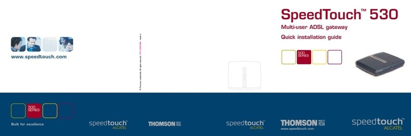 Technicolor - Thomson SpeedTouch 530 Quick installation guide