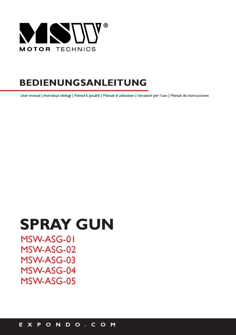 MSW Motor Technics MSW-ASG-01 user manual