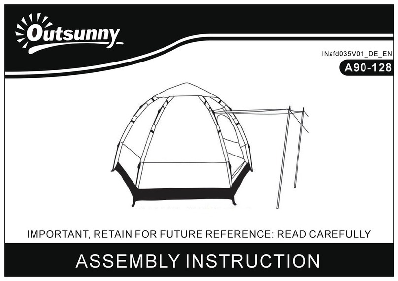 Outsunny A90-128 Assembly instruction