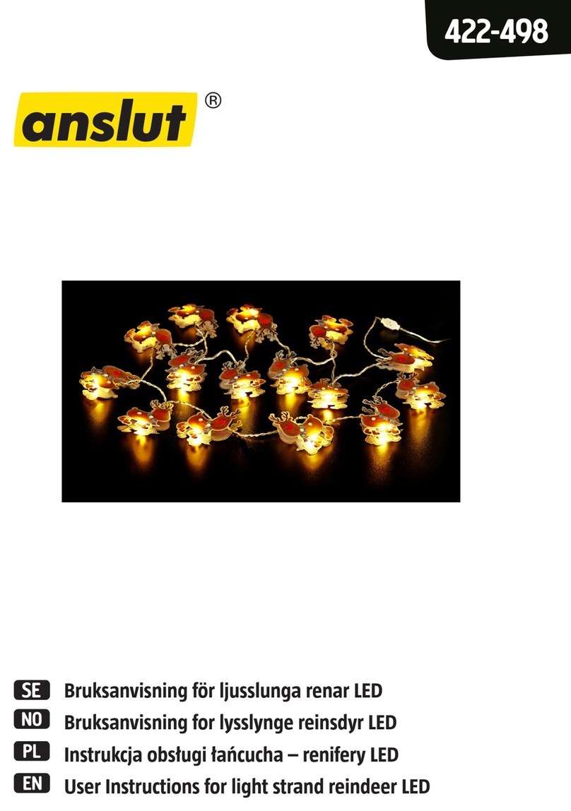 Anslut 422-498 User manual