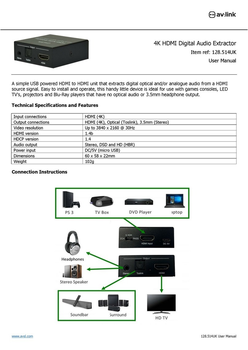 AVLink 128.514UK user manual