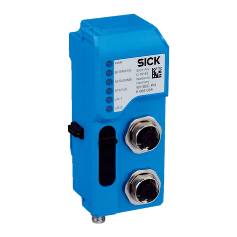 SICK WI180C-PN User manual