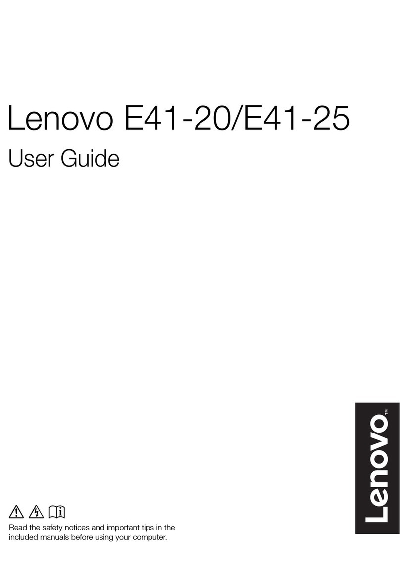 Lenovo E41-20 User manual