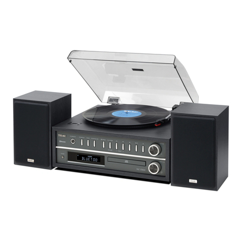 Teac MC-D800-B owner's manual