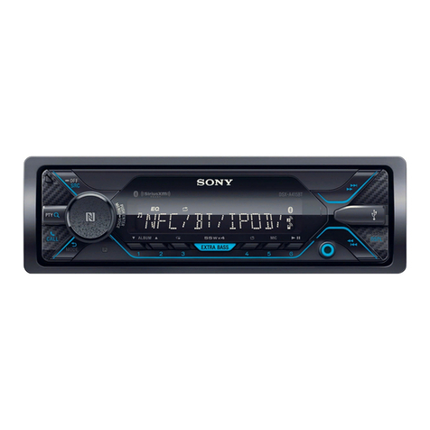 Sony DSX-A415BT User manual