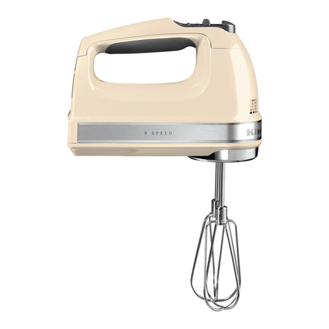 KitchenAid 5KHM9212EAC0 User manual