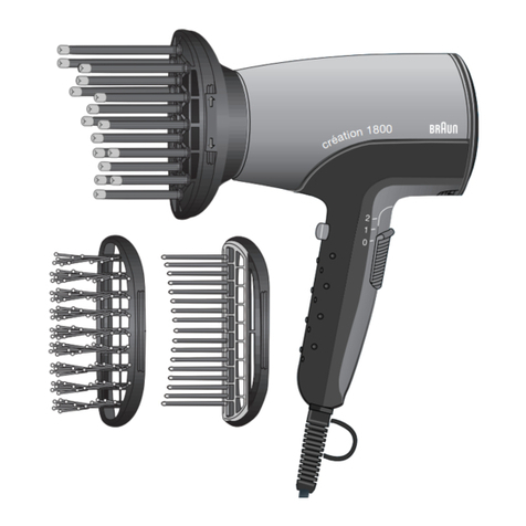Braun CPSC1800 V3 User manual