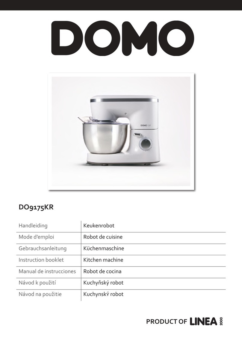 Linea 2000 DOMO DO9175KR Instruction booklet
