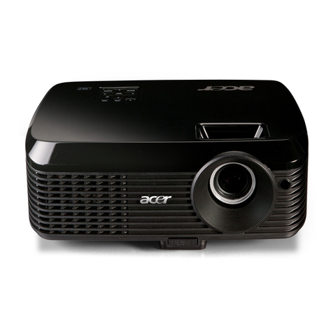 Acer X1130PA Series User manual Acer X1130PA Series User manual